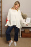 Alfano Cotton Star Knit Jumper Stone