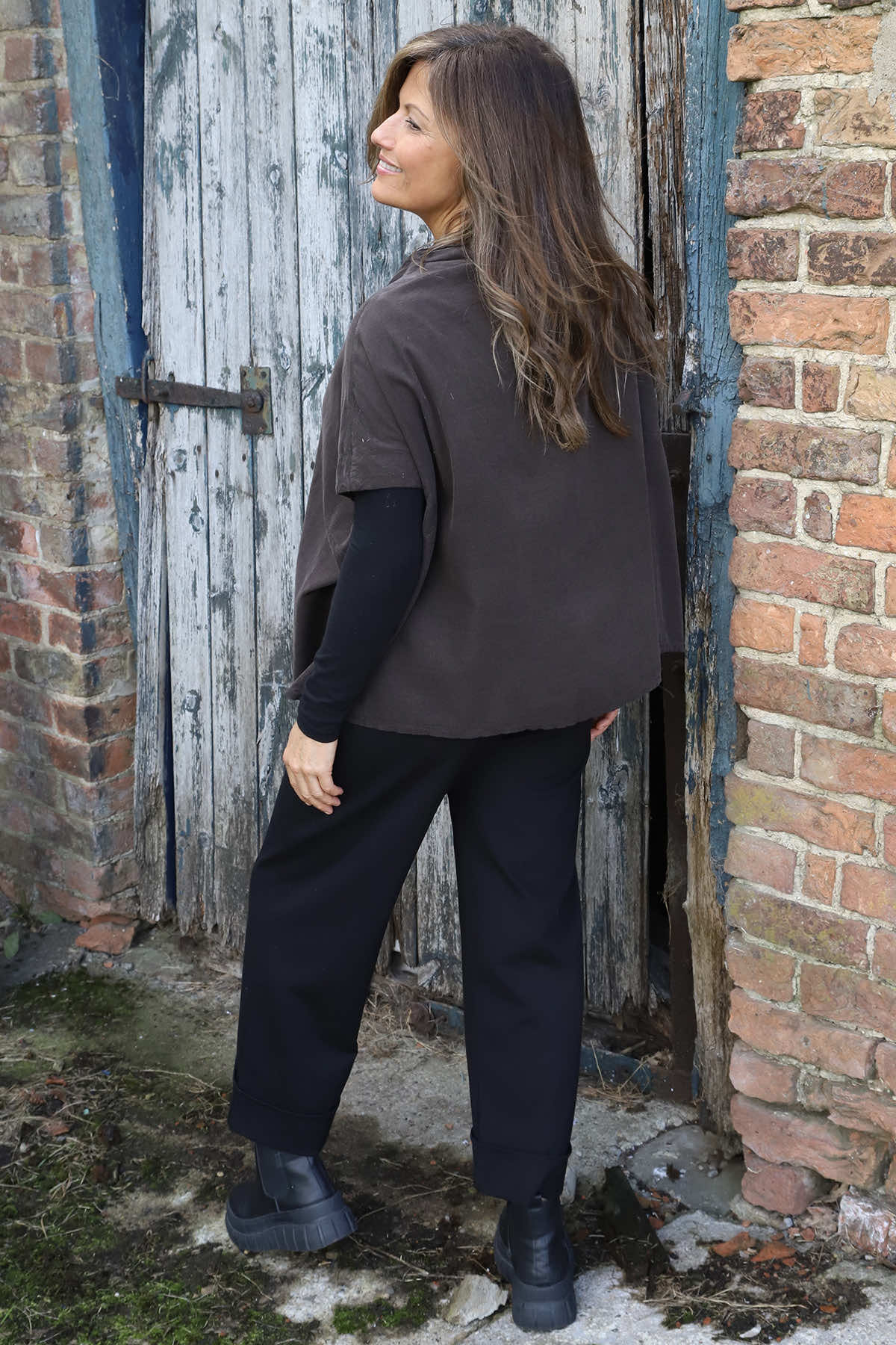 Sabella Needlecord Shirt Cocoa