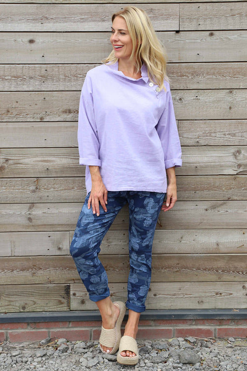 Yarwell Camo Joggers Navy - Image 2