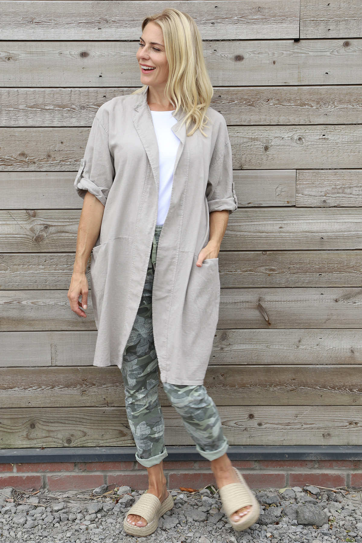 Yarwell Camo Joggers Khaki