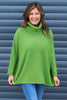 Jude Polo Neck Knitted Jumper Green