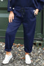 Cheyenne Button Trousers Navy