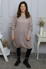 Peggy Knitted Jumper Mocha Mocha - Peggy Knitted Jumper Mocha