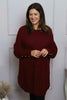 Peggy Knitted Jumper Wine