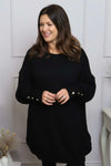 Peggy Knitted Jumper Black