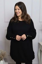 Peggy Knitted Jumper Black Black - Peggy Knitted Jumper Black
