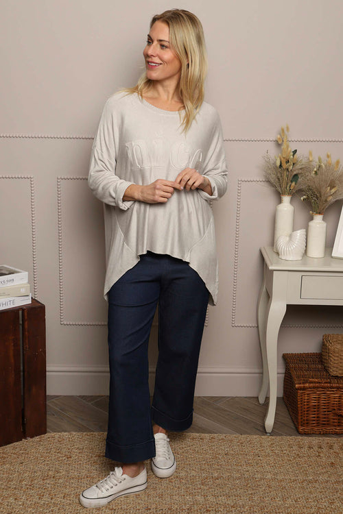 Nice Knit Top Stone - Image 2