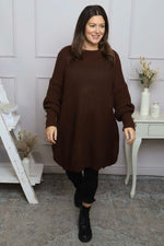 Peggy Knitted Jumper Cocoa Cocoa - Peggy Knitted Jumper Cocoa