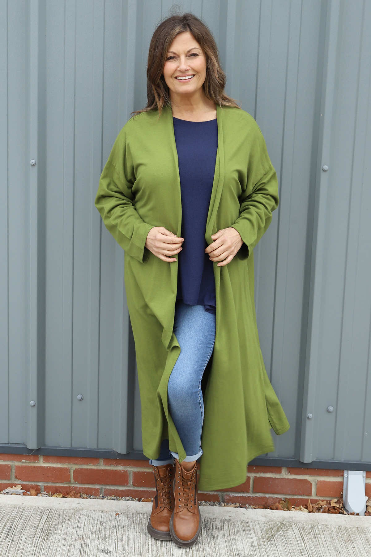 Halette Cotton Jacket Olive
