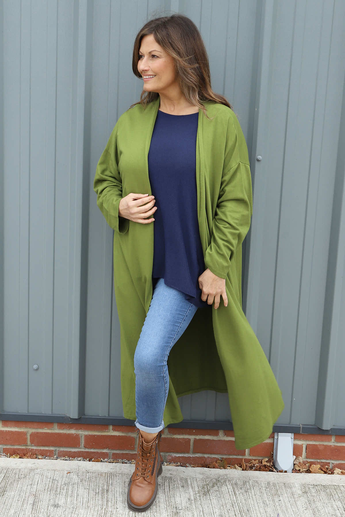 Halette Cotton Jacket Olive