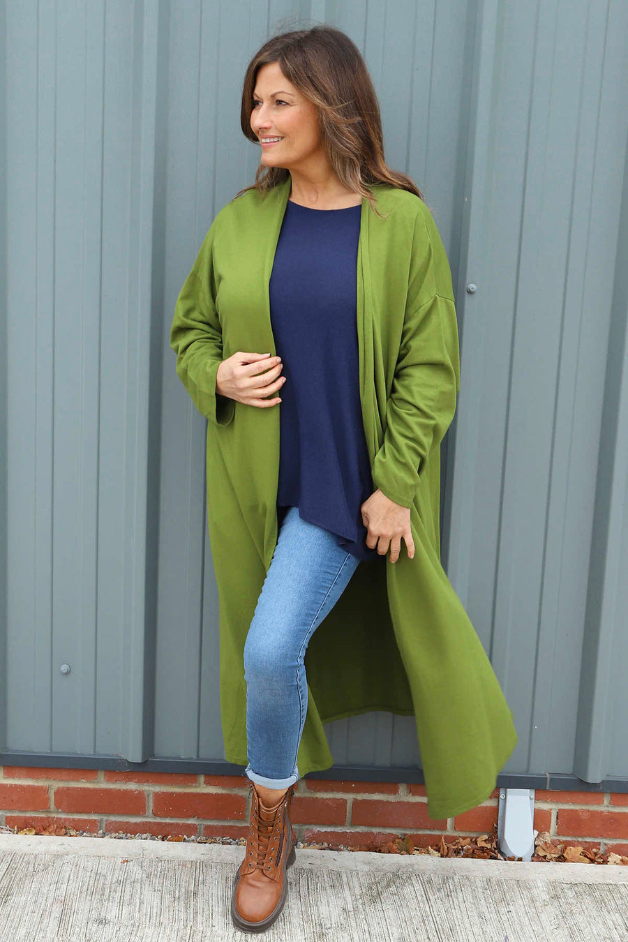 Halette Cotton Jacket Olive