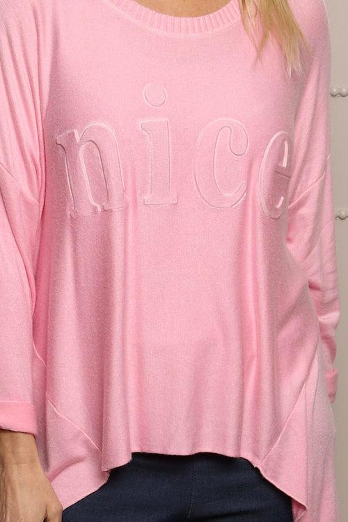 Nice Knit Top Pink - Image 3