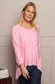 Nice Knit Top Pink