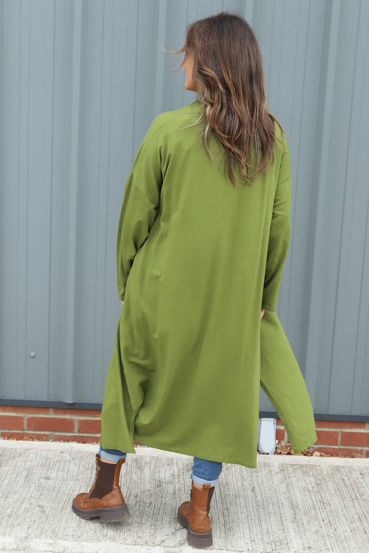 Halette Cotton Jacket Olive