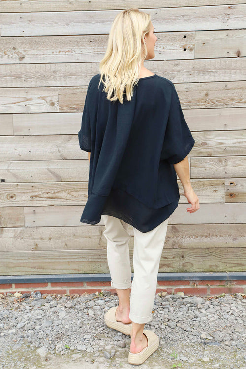 Sandra Cotton Top Black - Image 4