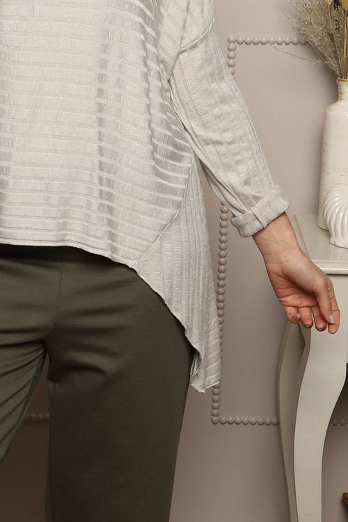 Allissa Knit Top Stone - Image 3