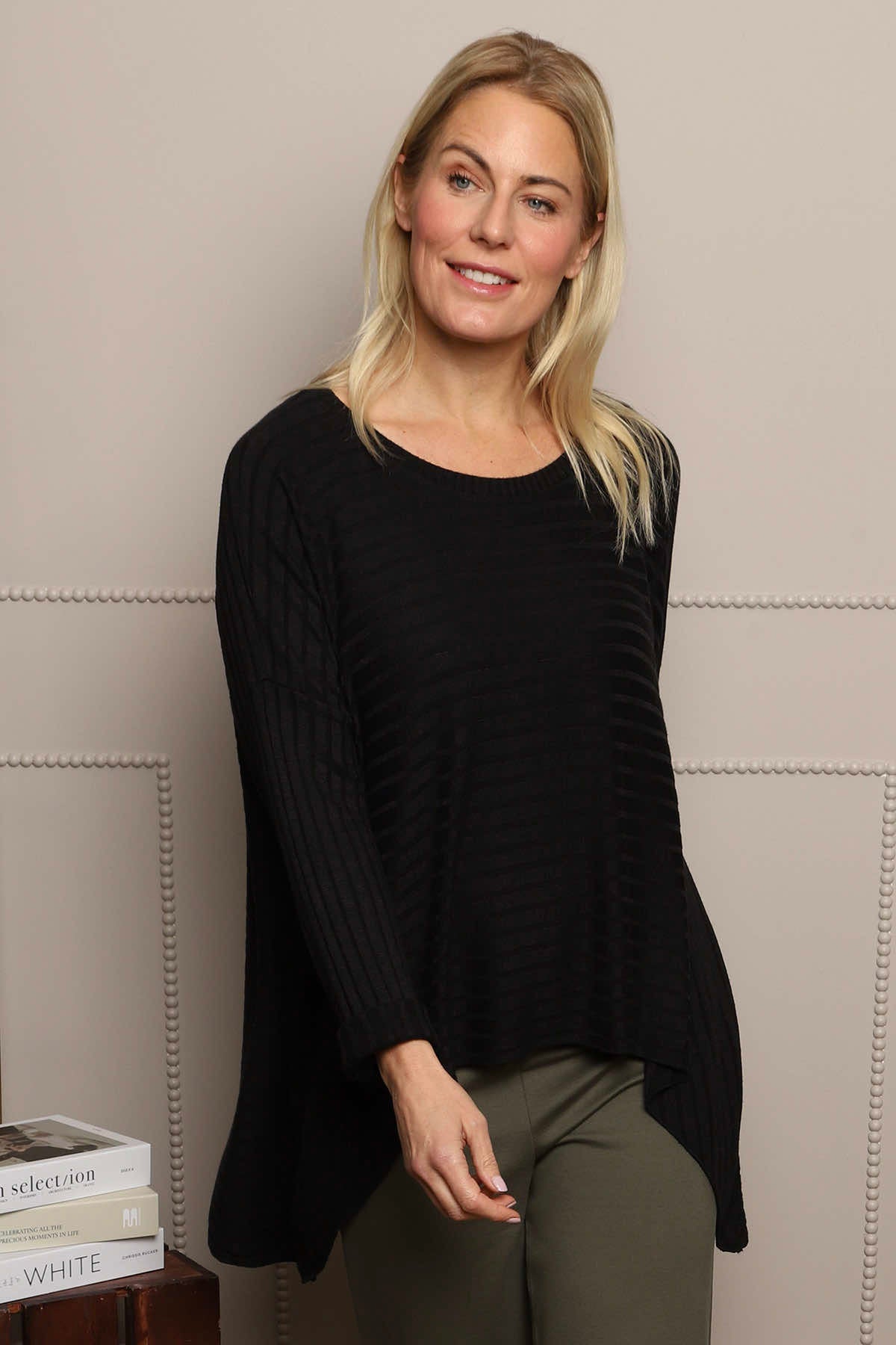 Allissa Knit Top Black