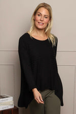 Allissa Knit Top Black Black - Allissa Knit Top Black