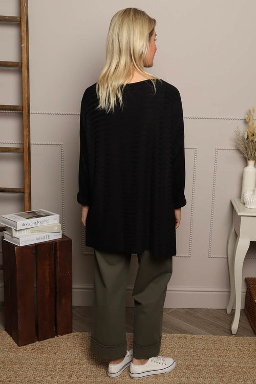 Allissa Knit Top Black - Image 4