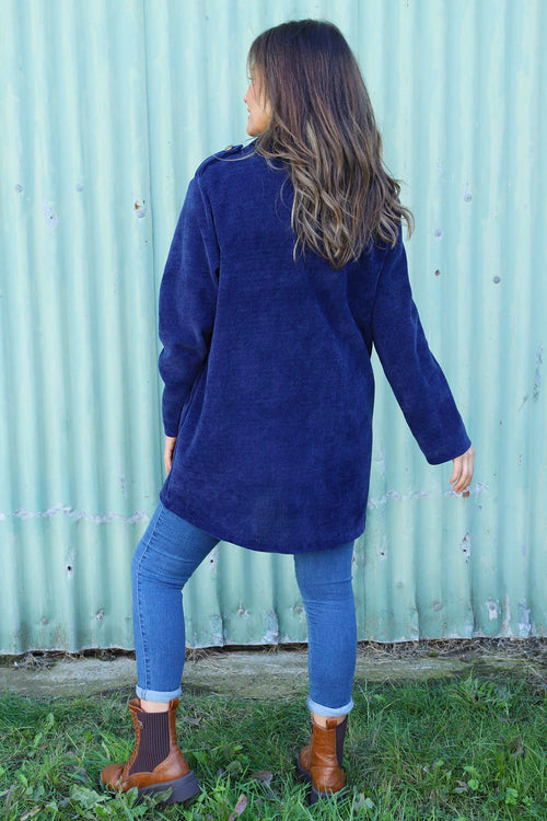 Gatwick Jacket Navy - Image 4