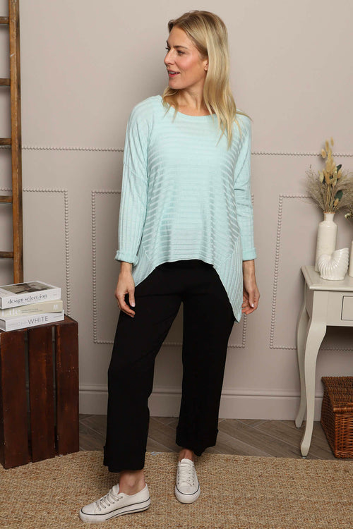Allissa Knit Top Mint - Image 1