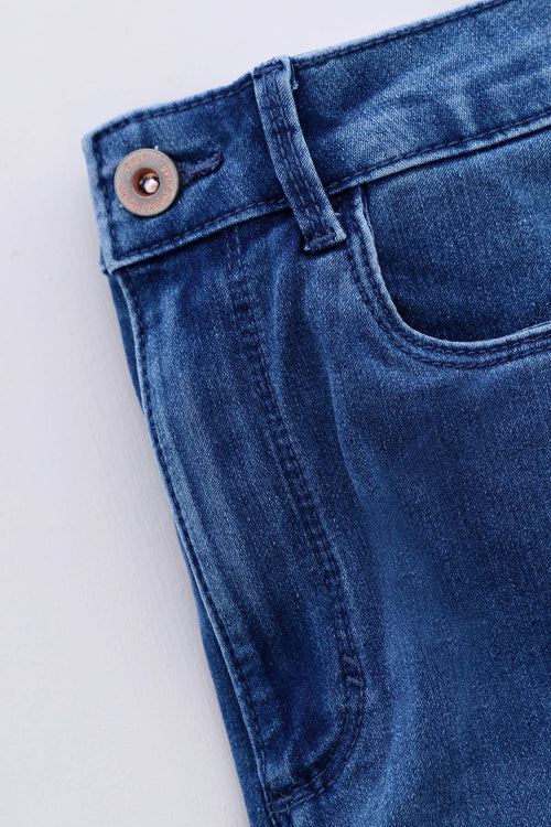 Only High Waist Skinny Jeans Mid Denim - Image 2