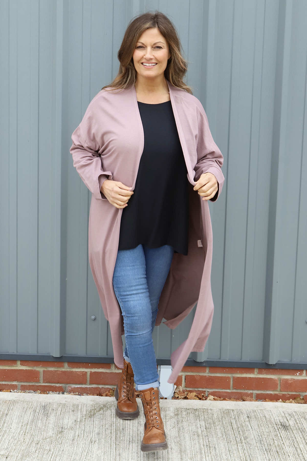 Halette Cotton Jacket Mauve