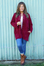 Gatwick Jacket Wine Wine - Gatwick Jacket Wine