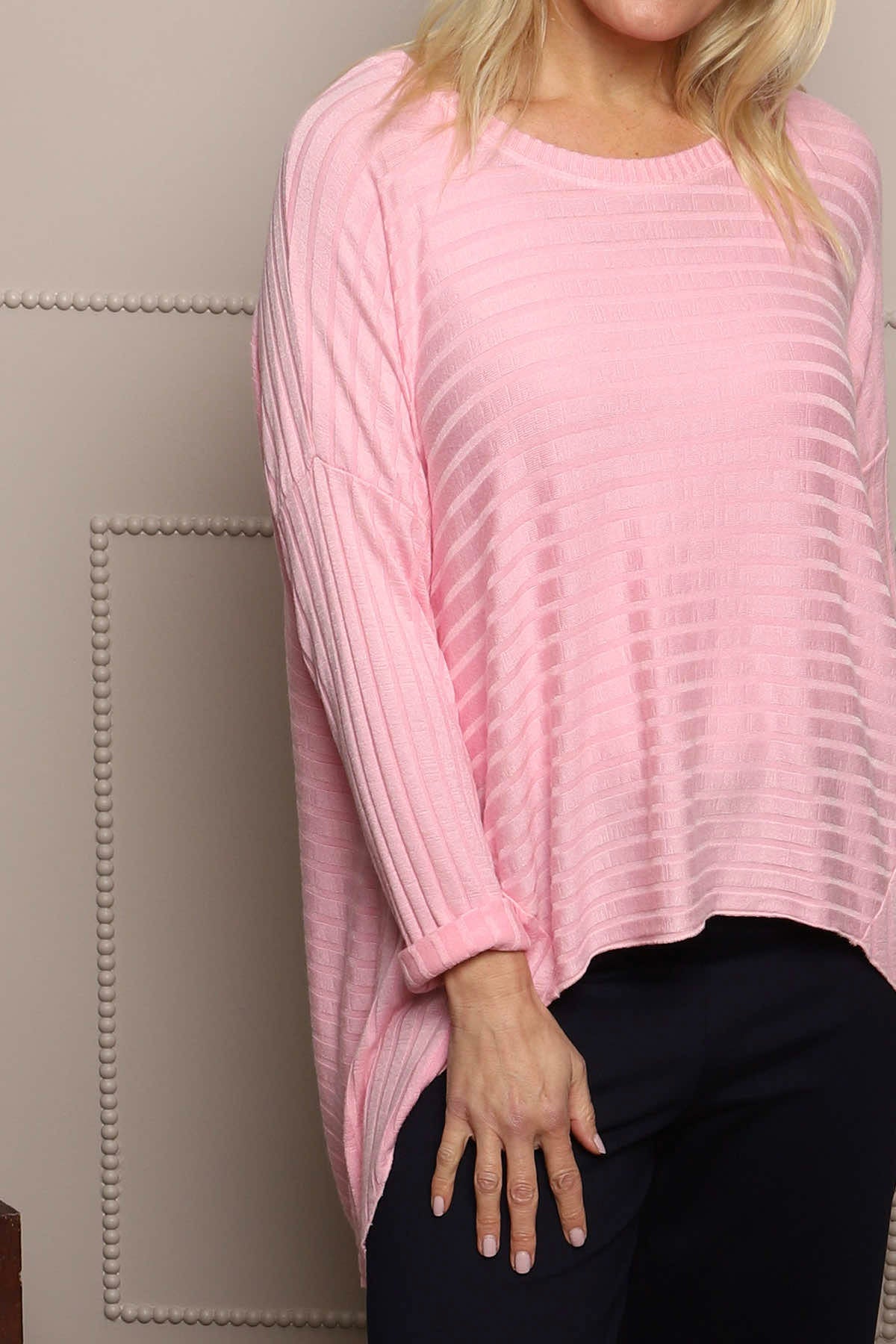 Allissa Knit Top Pink