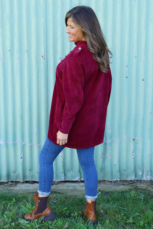 Gatwick Jacket Wine - Image 4