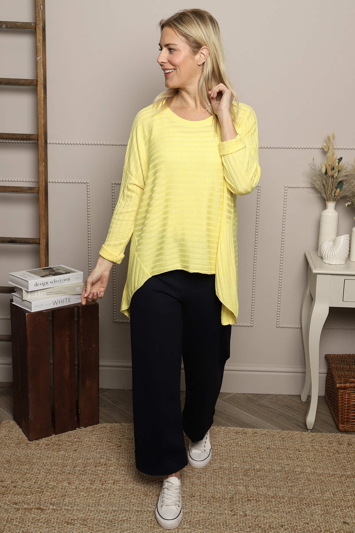 Allissa Knit Top Yellow