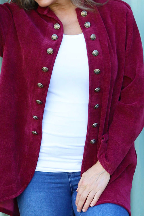 Gatwick Jacket Wine - Image 3