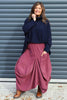 Orla Needlecord Parachute Skirt Plum