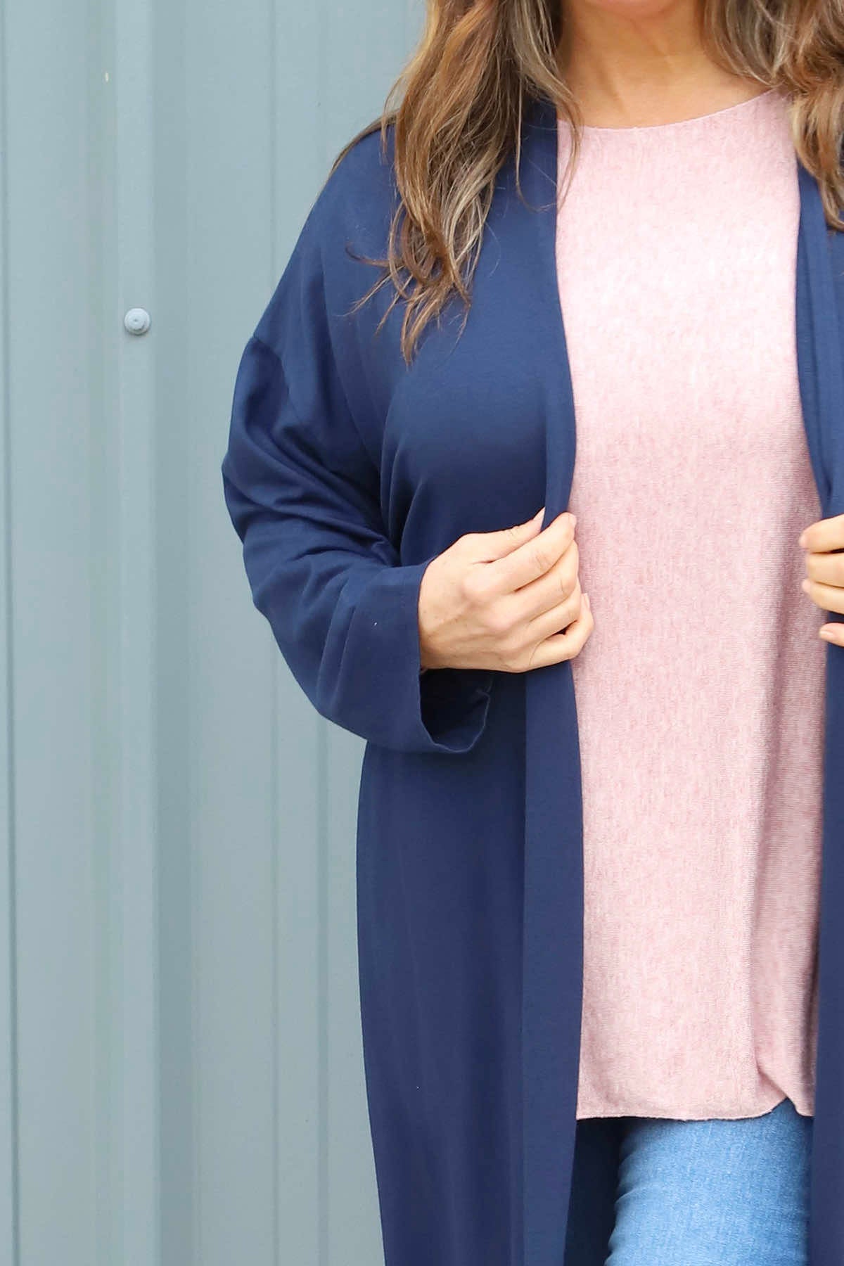 Halette Cotton Jacket Navy