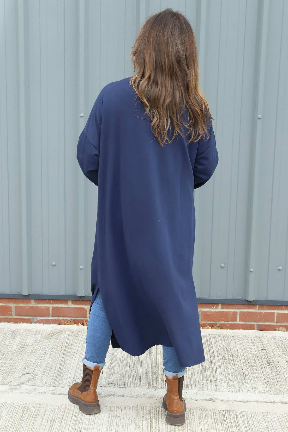 Halette Cotton Jacket Navy