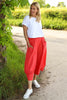 Lorna Cotton Culottes Coral
