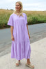 Nova Linen Dress Lilac