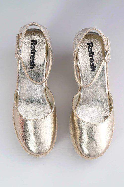 Aranza Sandals Gold - Image 3