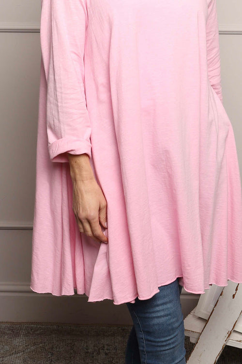 Portofino Cotton Tunic Pink - Image 3
