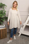 Portofino Cotton Tunic Stone
