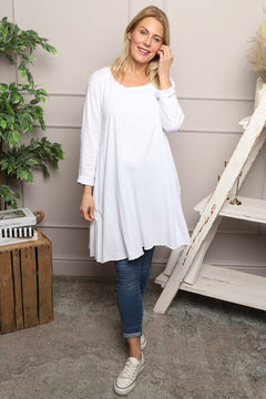 Portofino Cotton Tunic White