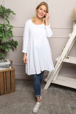 Portofino Cotton Tunic White White - Portofino Cotton Tunic White