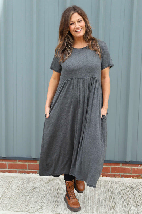 Kylie Dress Charcoal