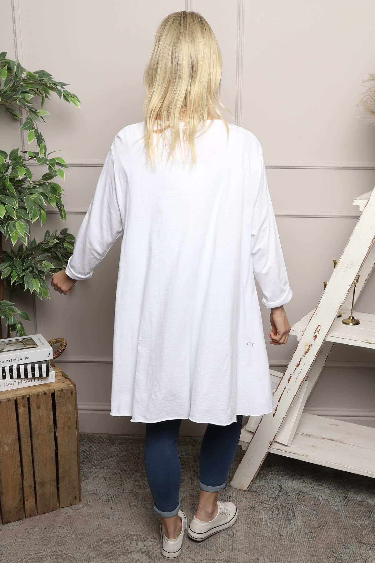 Portofino Cotton Tunic White