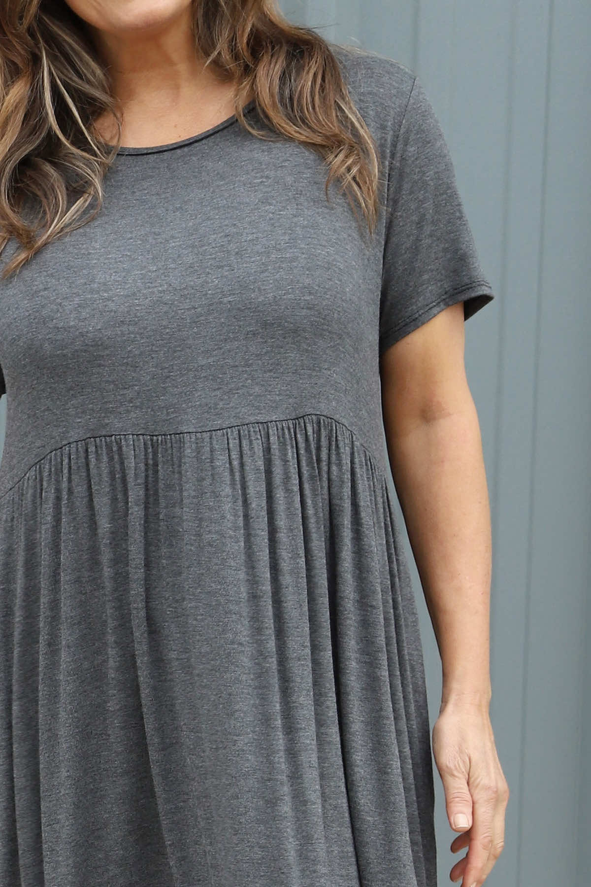 Kylie Dress Charcoal