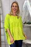 Freya Top Lime