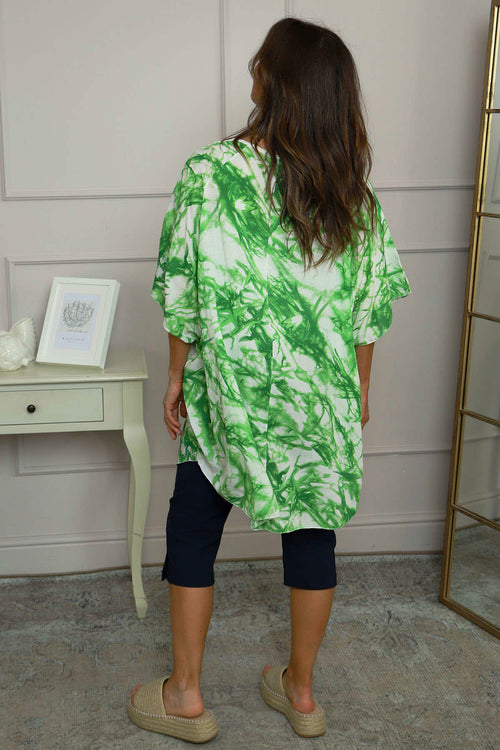 Remi Print Top Green - Image 4
