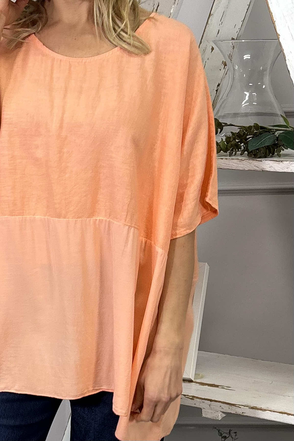 Freya Top Orange