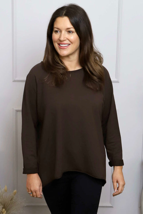 Tarina Cotton Top Cocoa - Image 3