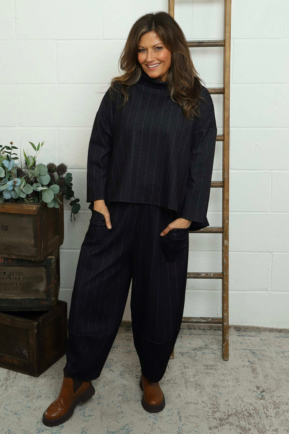 Venetia Trousers Black